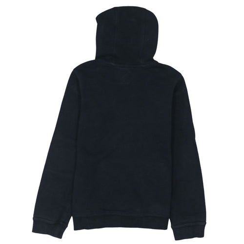 Nike Boys Black XL Pullover Hoodie Standard Fit Logo Fleece Sweatshirt