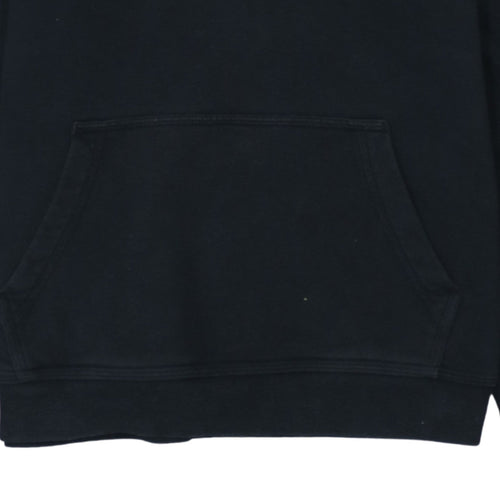 Nike Boys Black XL Pullover Hoodie Standard Fit Logo Fleece Sweatshirt