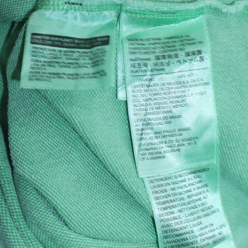 Levi's Men's Green Pullover Hoodie Size L Regular Fit