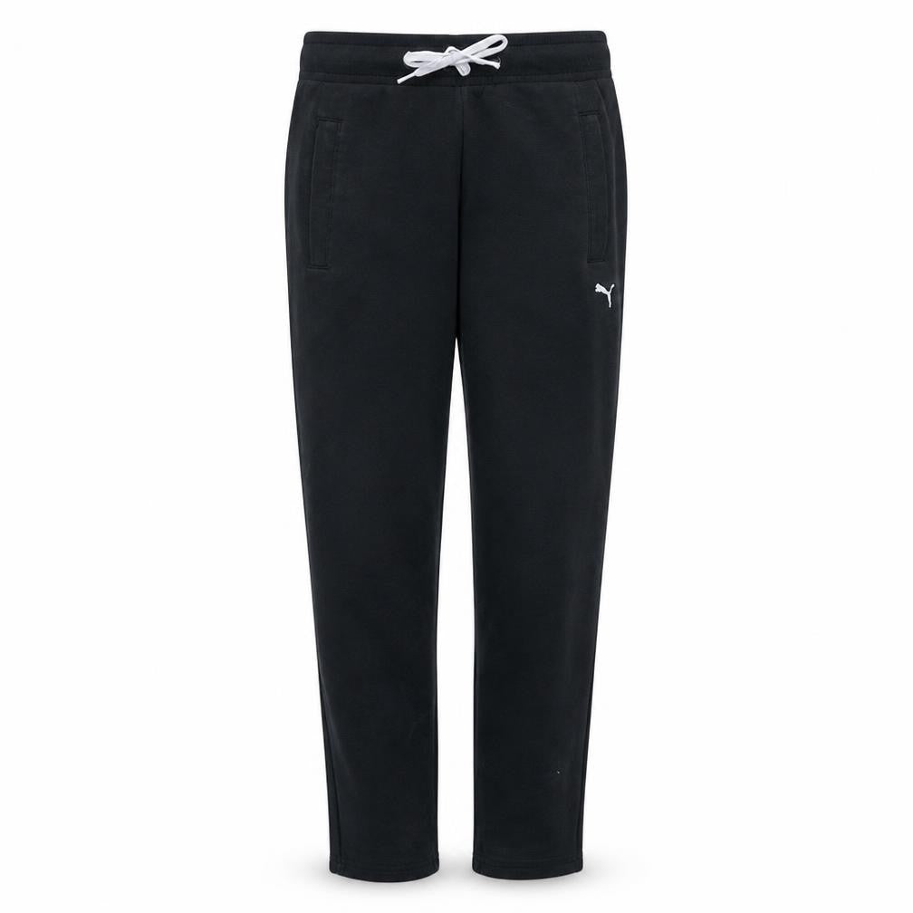 Puma Womens Black Jogger Trousers Size 10 Cotton Blend Activewear