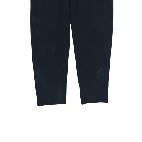 Puma Womens Black Jogger Trousers Size 10 Cotton Blend Activewear