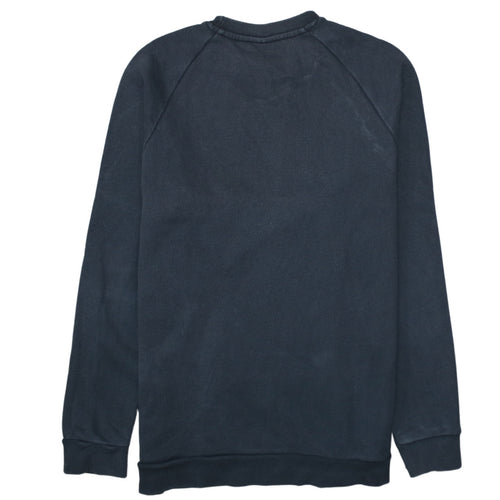 Adidas Men's Black Small Pullover Sweatshirt Crew Neck Logo