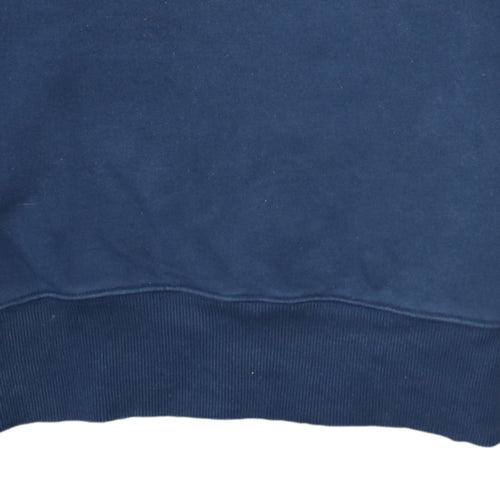 Tommy Jeans Men's Blue XS Crew Neck Logo Pullover Sweatshirt