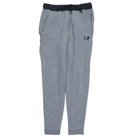 Nike Men's Grey Jogger Trousers Size S Cotton Blend Activewear
