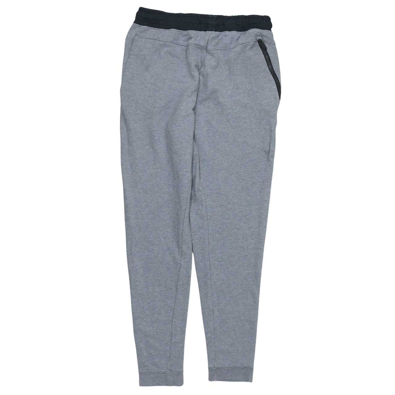Nike Men's Grey Jogger Trousers Size S Cotton Blend Activewear