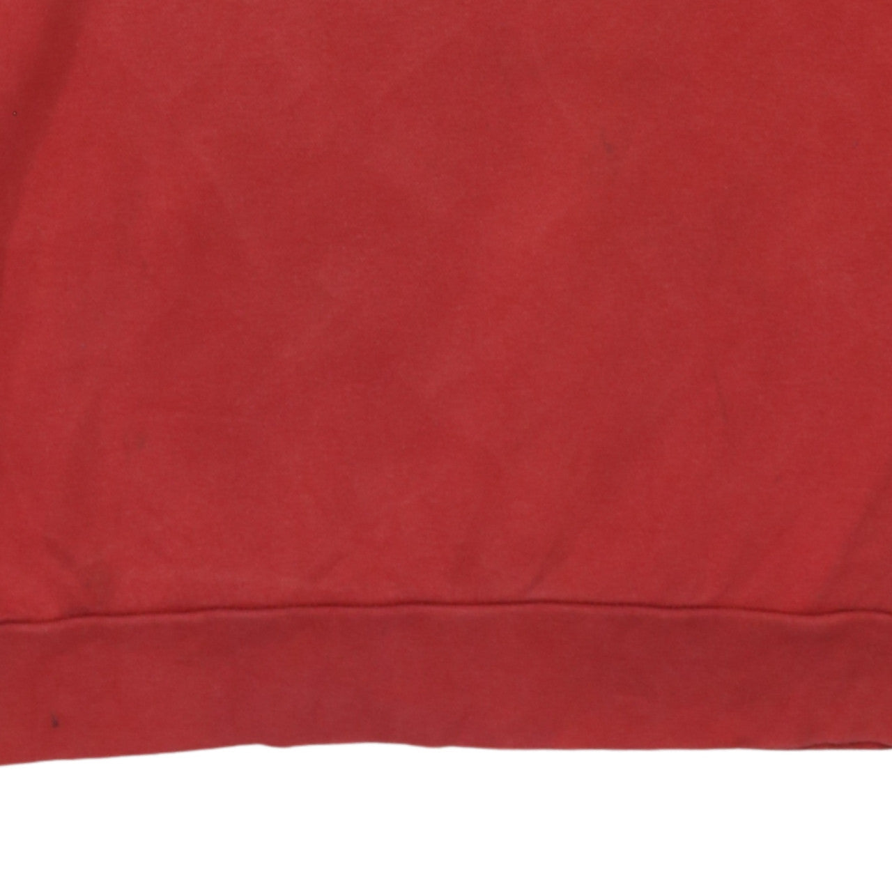Adidas Men's Red Crew Neck Pullover Sweatshirt Small Regular Fit