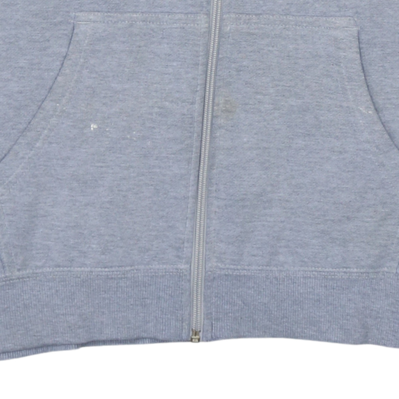 FILA Boys Grey Full Zip Hoodie XLB Logo Print Cotton Blend Casual Wear