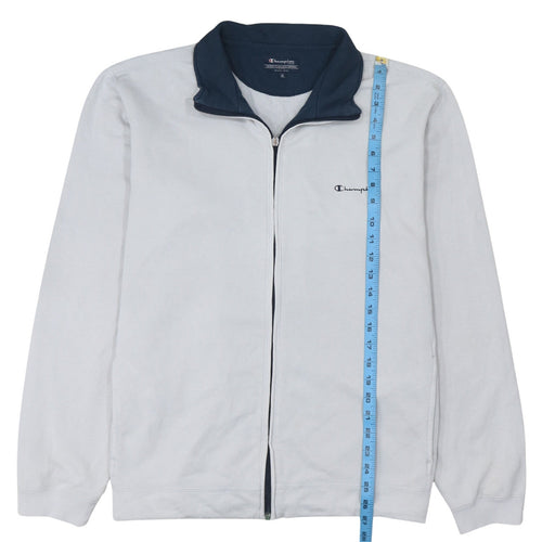 Champion Men's Grey XL Full Zip Sweatshirt Jacket