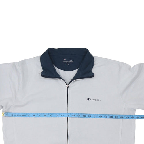 Champion Men's Grey XL Full Zip Sweatshirt Jacket