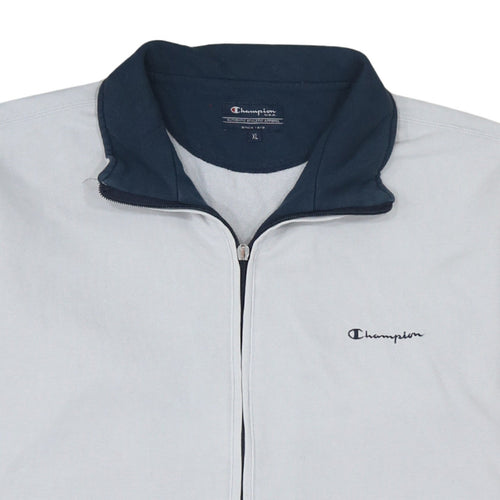 Champion Men's Grey XL Full Zip Sweatshirt Jacket
