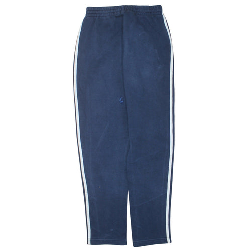 adidas Boys Blue 13-14 Years Track Pants with Side Stripes
