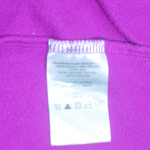 Columbia Women’s Purple Titanium Fleece 1/4 Zip Pullover Sweatshirt Size L