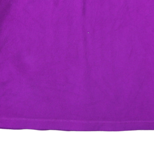 Columbia Women’s Purple Titanium Fleece 1/4 Zip Pullover Sweatshirt Size L