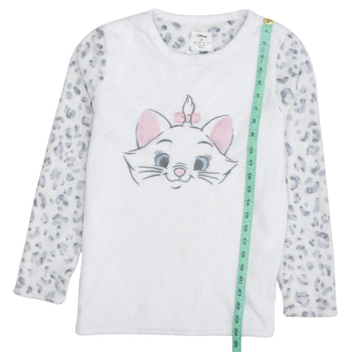 Disney Women’s White Marie Fleece Nightshirt Size 10-12