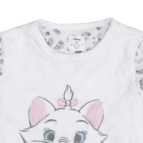Disney Women’s White Marie Fleece Nightshirt Size 10-12