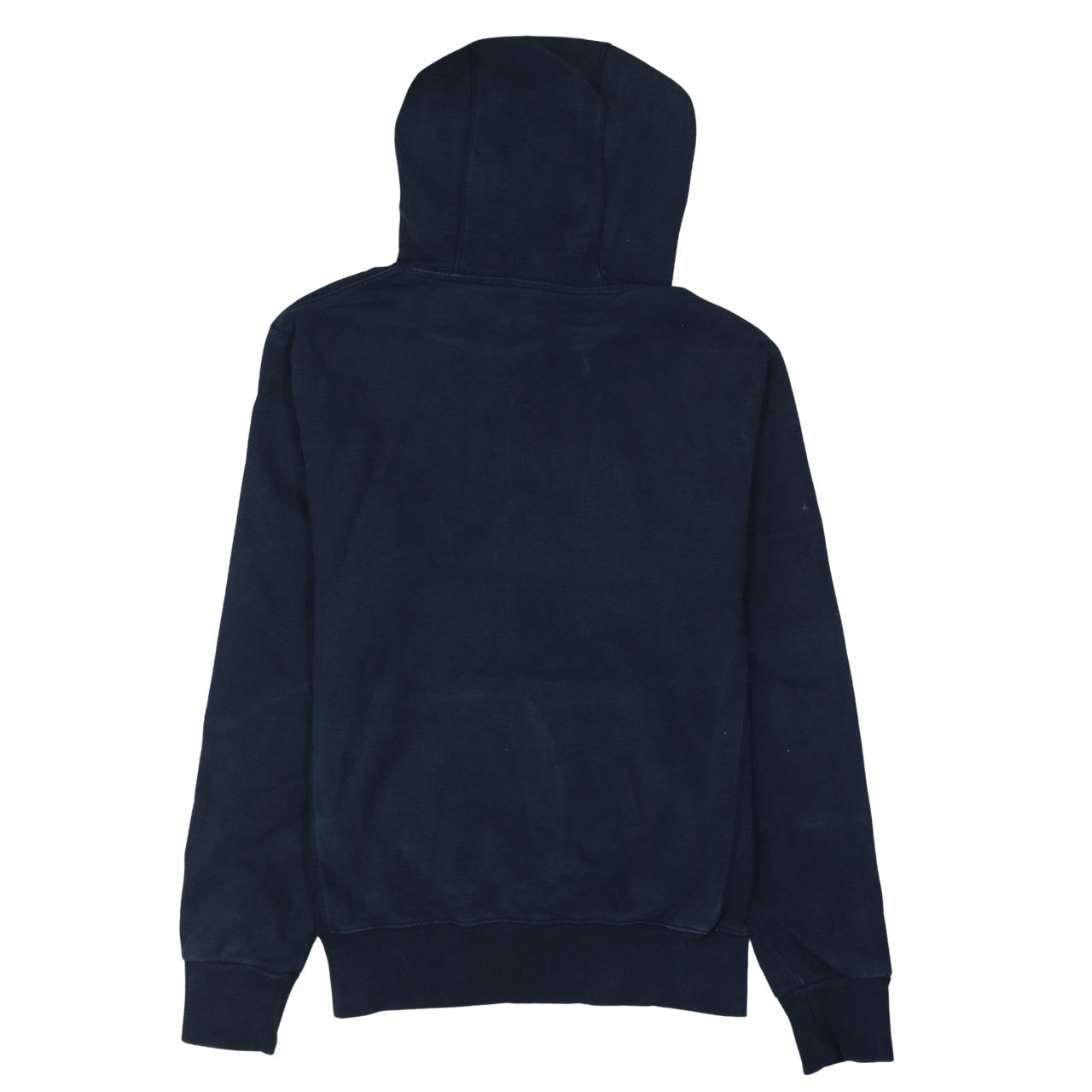 Superdry Men's Navy Pullover Hoodie Size M Graphic Print Cotton