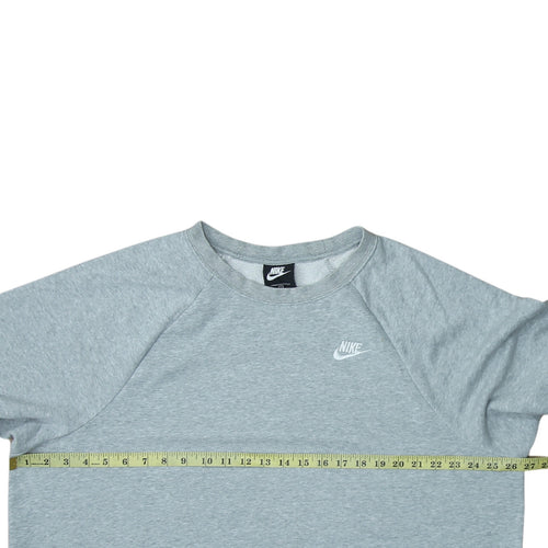 Nike Men's Grey XL Crew Neck Pullover Sweatshirt Regular Fit
