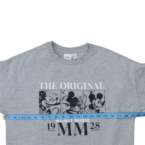 Primark Cares Women Grey Mickey Mouse Pullover Sweatshirt 2XS