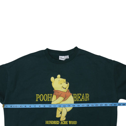Disney Winnie the Pooh Women's Green Pullover Sweatshirt L 14/16
