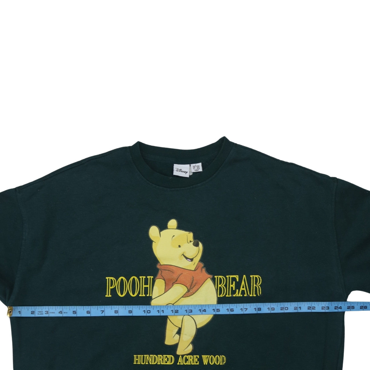 Disney Winnie the Pooh Women's Green Pullover Sweatshirt L 14/16