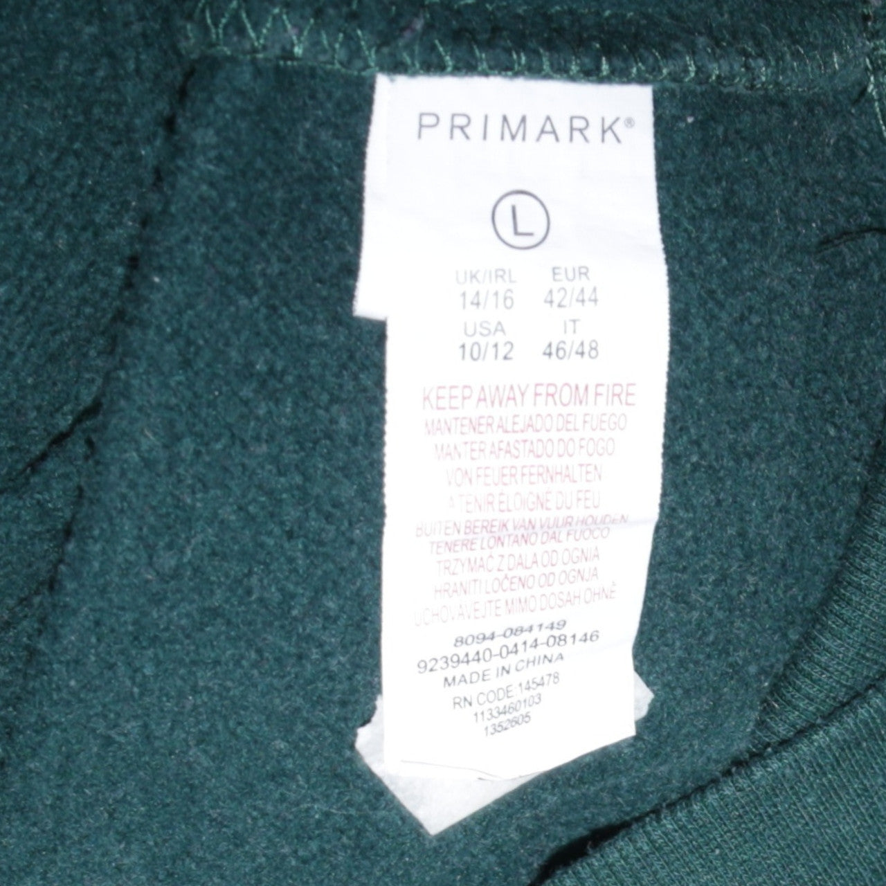 Disney Winnie the Pooh Women's Green Pullover Sweatshirt L 14/16