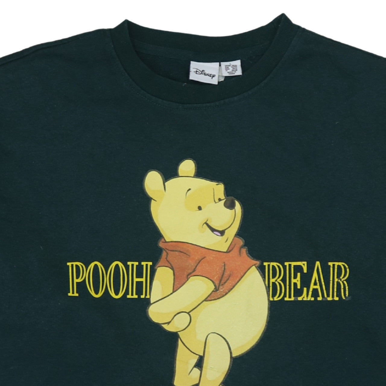 Disney Winnie the Pooh Women's Green Pullover Sweatshirt L 14/16