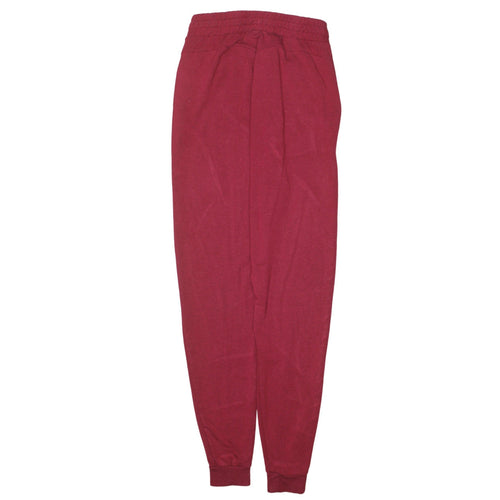 Gymshark Women's Red Jogger Sweatpants Size S Viscose Blend Activewear