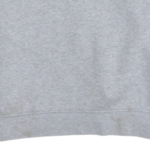 Russell Mens Grey L Lurkers Graphic Pullover Sweatshirt