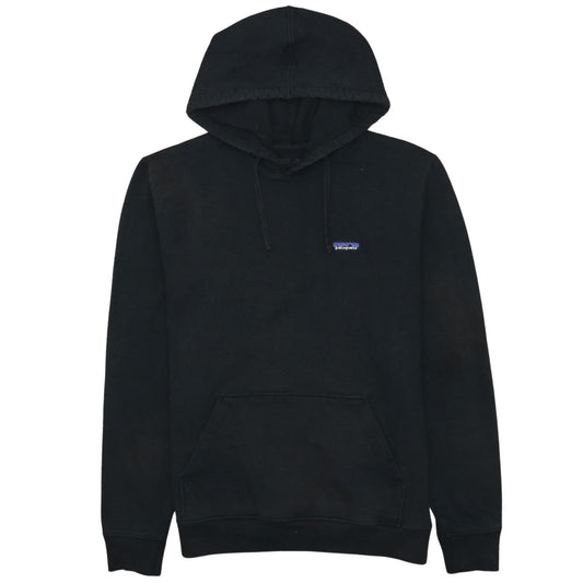 Patagonia Men's Black Pullover Hoodie L Regular Fit Outdoor Fleece