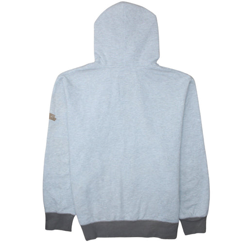 Lee Cooper Men’s Grey Full Zip Hoodie L Vintage Style Sweatshirt