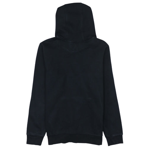 Adidas Boys Black Pullover Hoodie Size 13-14 Years Cotton Blend