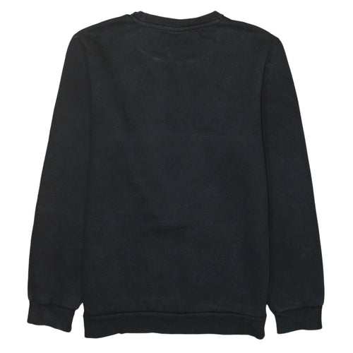 Puma Men's Black M Crew Neck Logo Pullover Sweatshirt