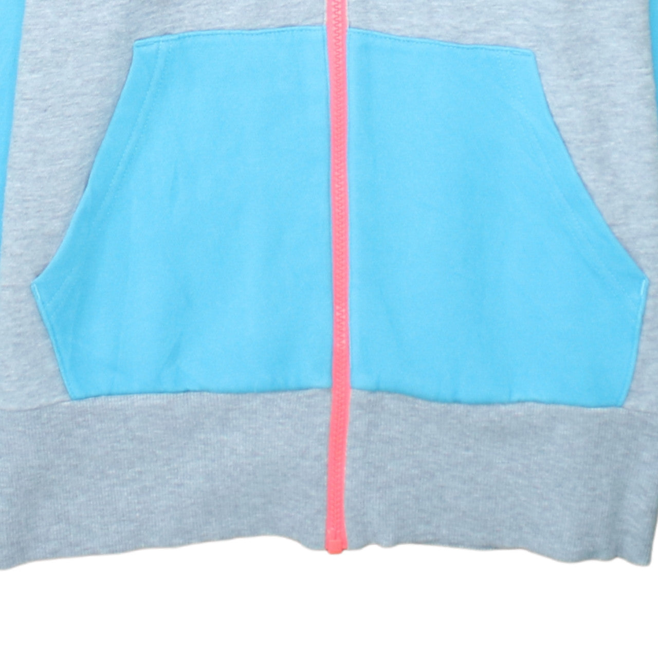 Adidas Boys Multicoloured Full Zip Hoodie 13-14 Years Colourblock Hooded Top