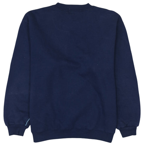 FILA Men's Blue Crew Neck Pullover Sweatshirt Size M