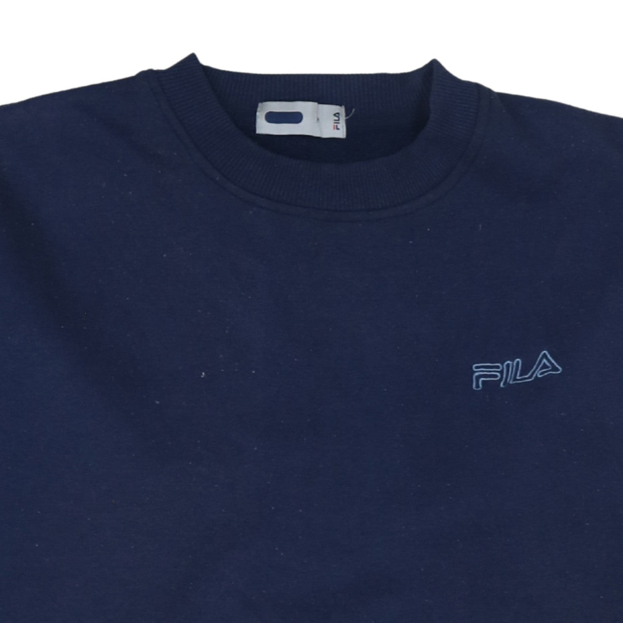 FILA Men's Blue Crew Neck Pullover Sweatshirt Size M