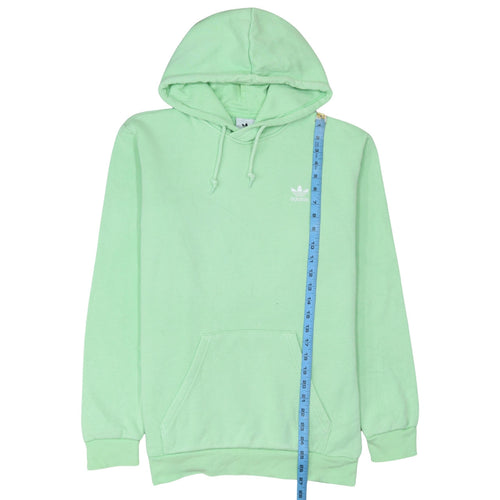 adidas Men's Green Pullover Hoodie Size S Regular Fit Fleece