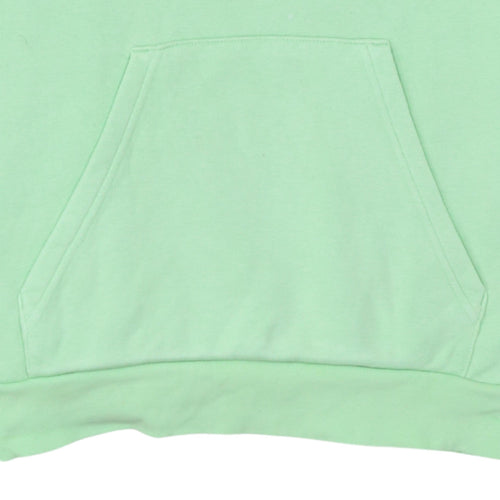 adidas Men's Green Pullover Hoodie Size S Regular Fit Fleece