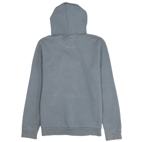 Puma Women's Grey Pullover Hoodie Size M Logo Cotton Sweatshirt