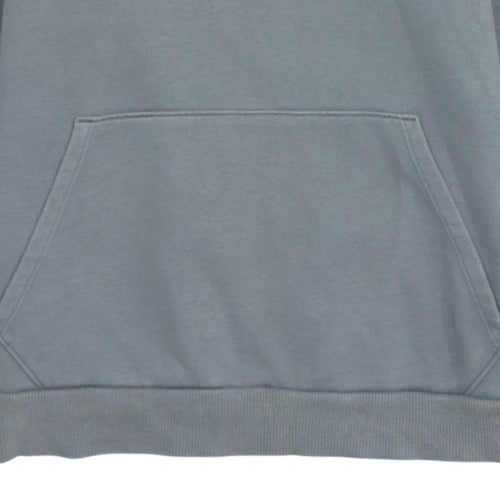 Puma Women's Grey Pullover Hoodie Size M Logo Cotton Sweatshirt