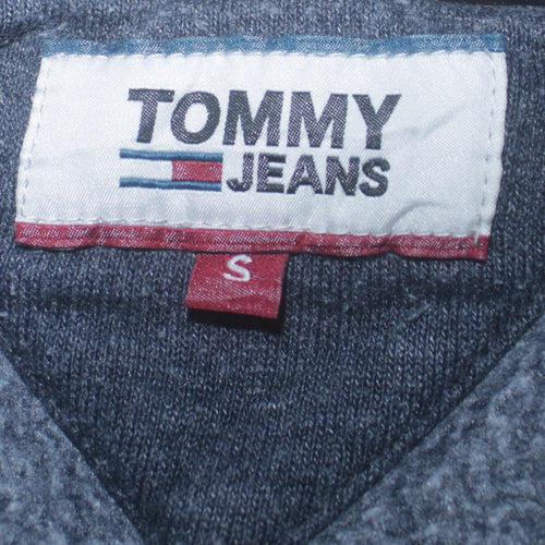 Tommy Jeans Men's Blue Regular Fit Crew Neck Sweatshirt Size S