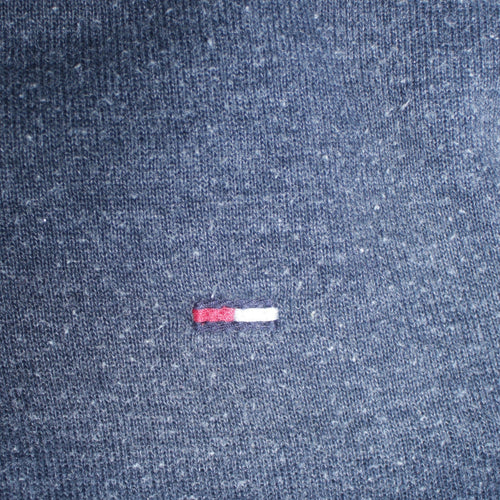 Tommy Jeans Men's Blue Regular Fit Crew Neck Sweatshirt Size S