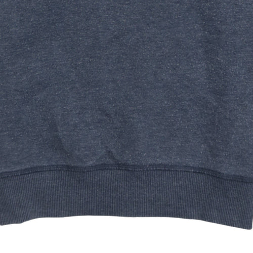 Tommy Jeans Men's Blue Regular Fit Crew Neck Sweatshirt Size S
