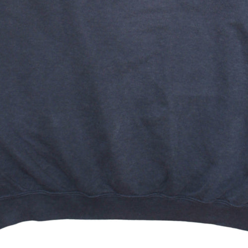 Champion Men's Blue XL Pullover Sweatshirt Crew Neck Embroidered Logo