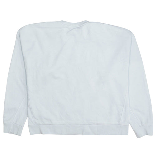 Adidas Women’s White Pullover Crew Neck Sweatshirt Size L