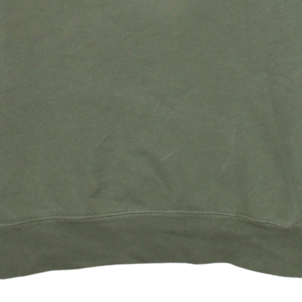 Nike Womens Khaki Green Crew Neck Logo Sweatshirt Size S