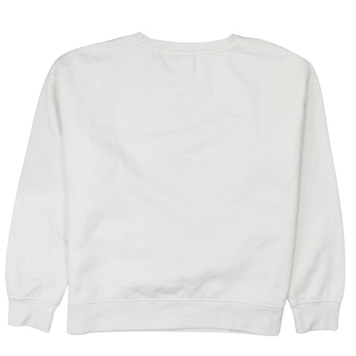 Disney Women’s Beige Mickey Mouse Pullover Sweatshirt M 12/14