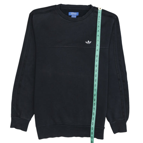 Adidas Men's Black XS Crew Neck Pullover Sweatshirt