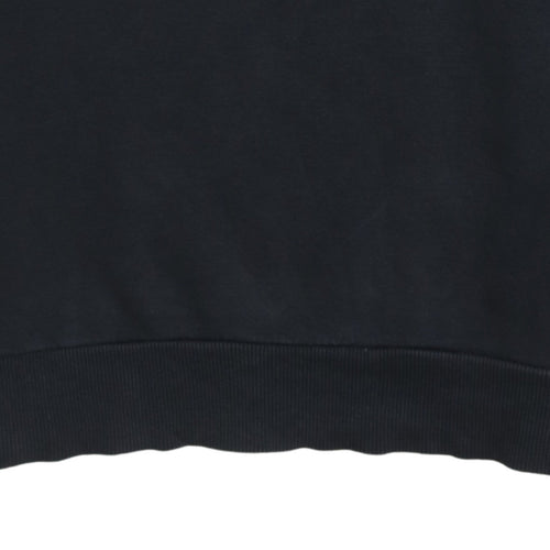 Adidas Men's Black XS Crew Neck Pullover Sweatshirt