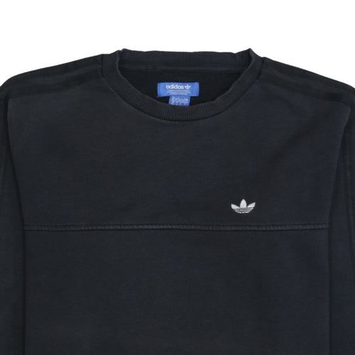 Adidas Men's Black XS Crew Neck Pullover Sweatshirt