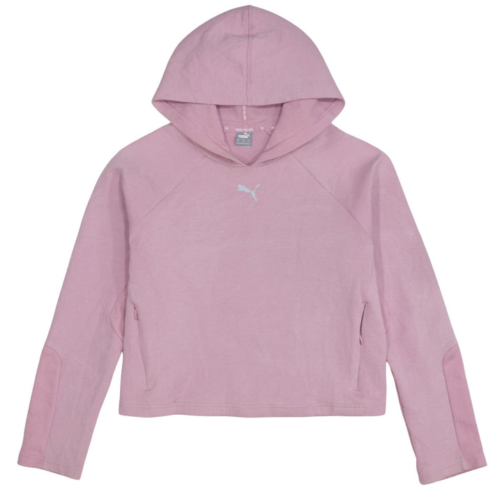 Puma Women Pink XL Hoodie Pullover Keeps You Dry Sportswear
